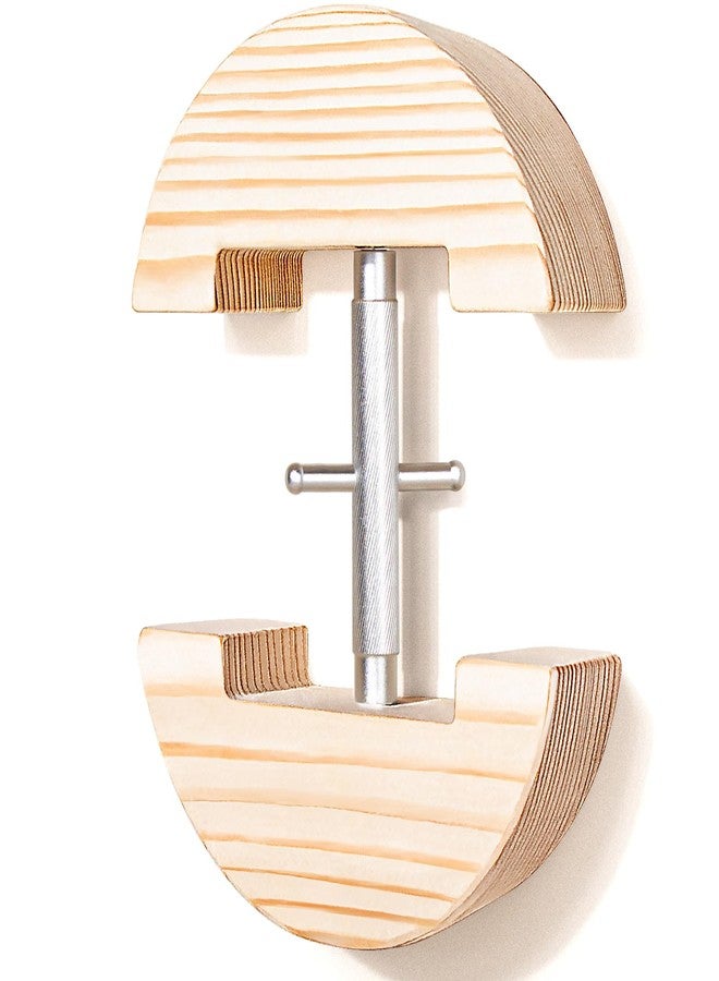 Tusirgre Hat Stretcher, Cowboy Hat Stretcher for Fitted Hats, Adjustable Stretched Size 7 to 8 3/8, Hats Jack Fits All Kind of Caps - Lever Principle Wrench, Wooden Extender Widener for Cowboy Baseball Caps - Image 1